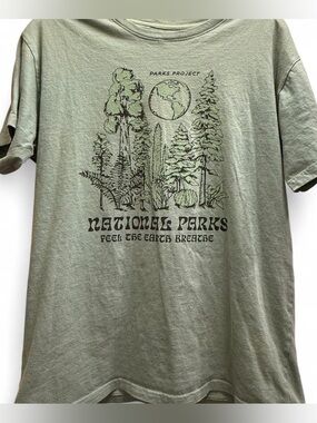 Parks Project Sage Green National Parks Graphic Tee